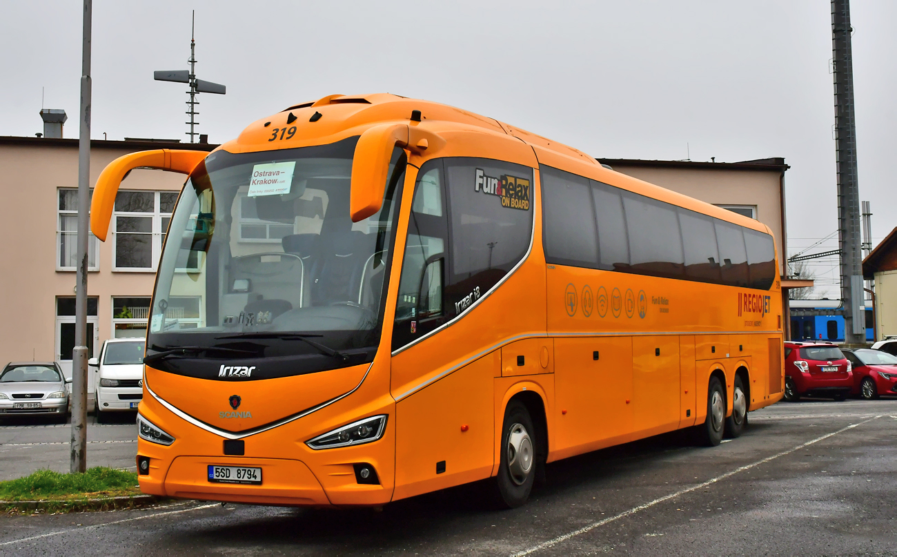 Scania K450EB 6x2 NI / Irizar i8 14.37 #319