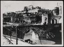 El Alcázar de Toledo. Fachadas en ruinas