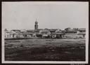 Bujaraloz (Zaragoza). Vista del pueblo y escenas de guerra