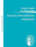 Sexcenta Monodisticha Sapientum