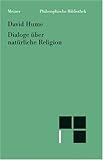 Philosophische Bibliothek, Bd.36, Dialoge ber natrliche Religion