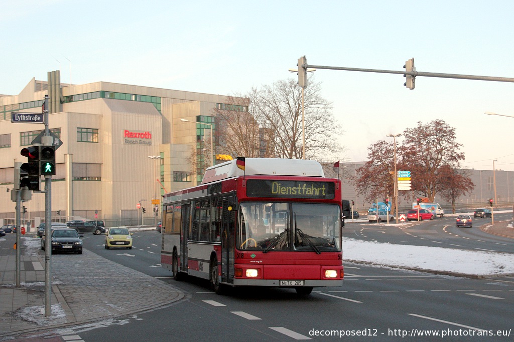 MAN NL232 CNG #518