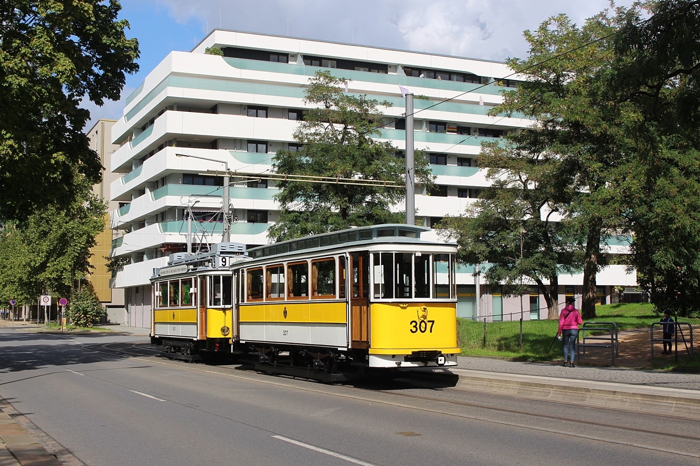 2-axle trailer car #307