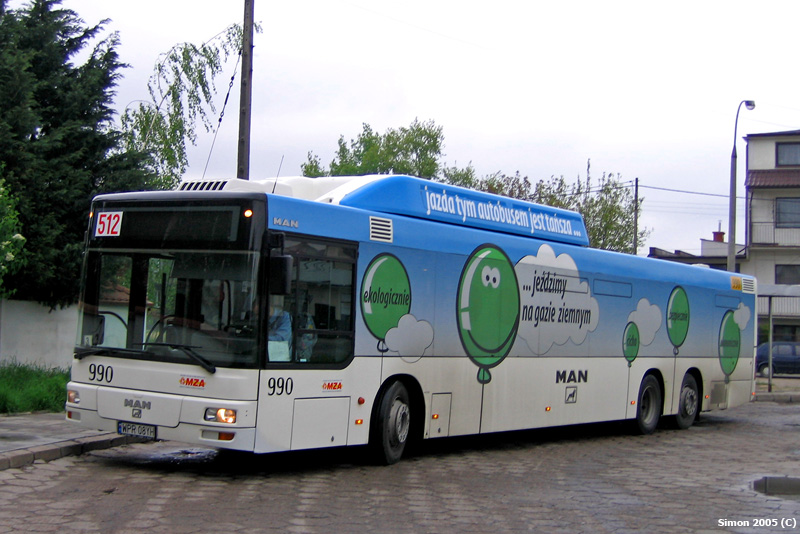 MAN NL313-15 CNG #990