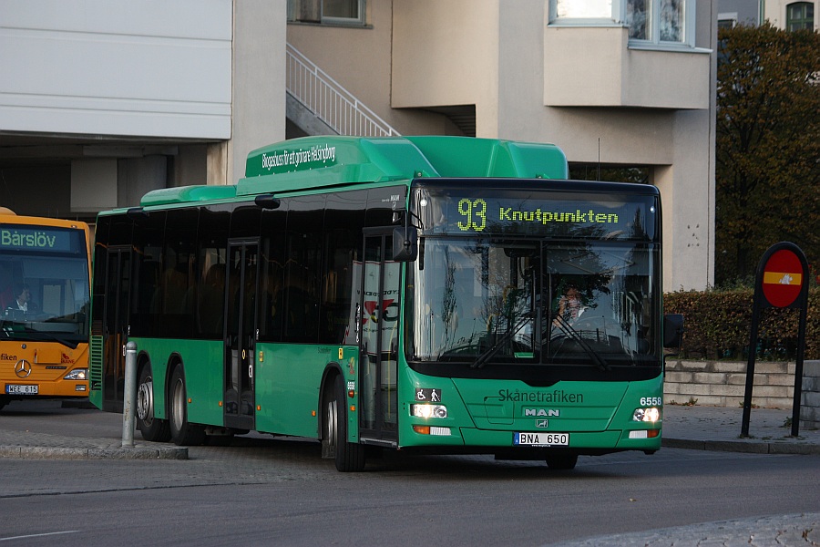 MAN NL313-15 Lion's City LL CNG #6558