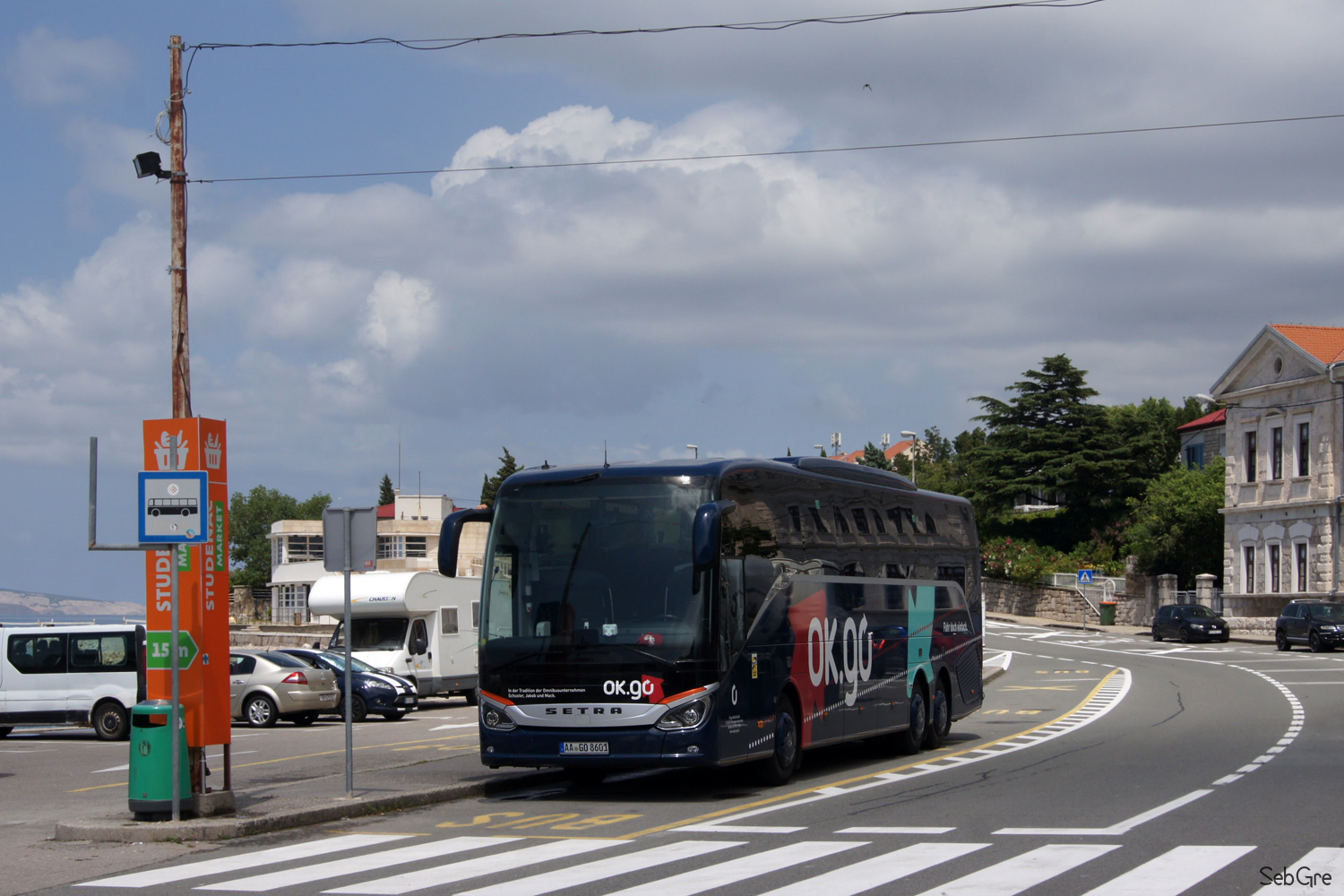 Setra S516 HD #AA-GO 8601