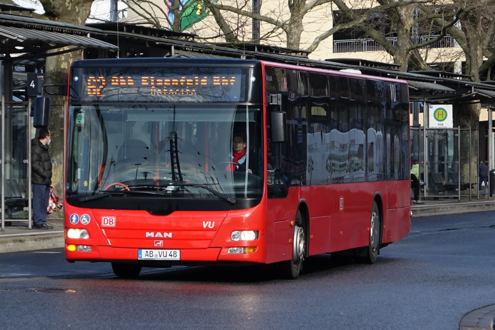 MAN NÜ273 Lion`s City Ü LPG #AB-VU 48