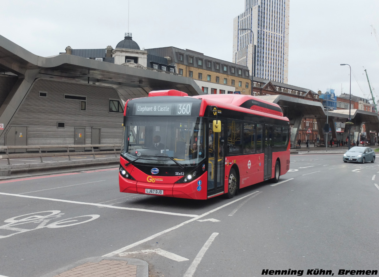 BYD D9UR / Alexander Dennis Enviro 200EV #SEe52