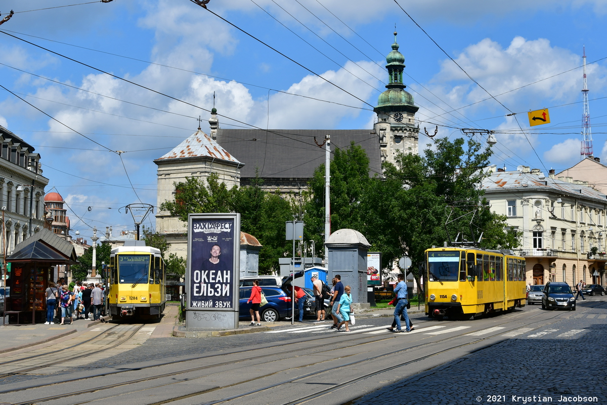 Tatra KT4D #1154