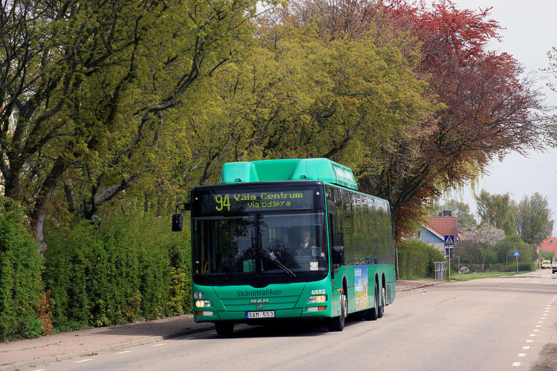 MAN NL313-15 Lion's City LL CNG #6552