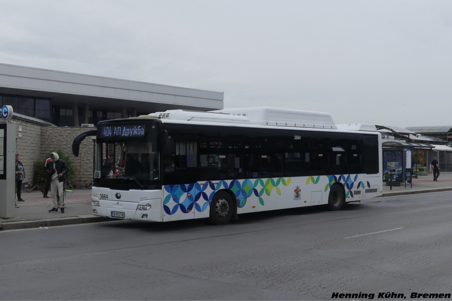 Yutong ZK6126HGA #3664