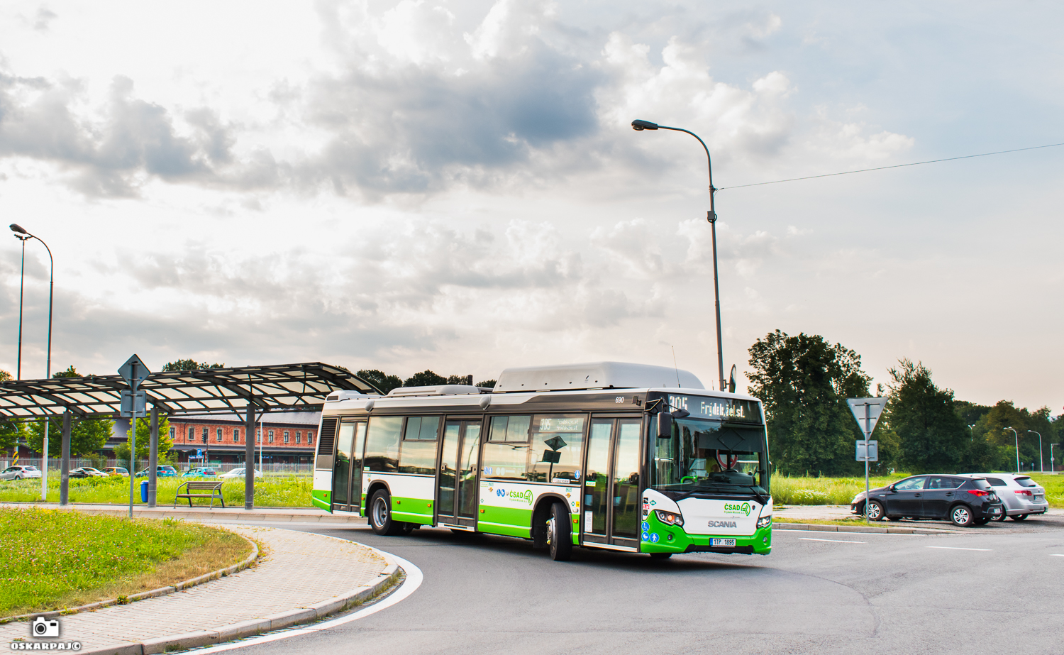 Scania CN280UB 4x2 EB CNG #690