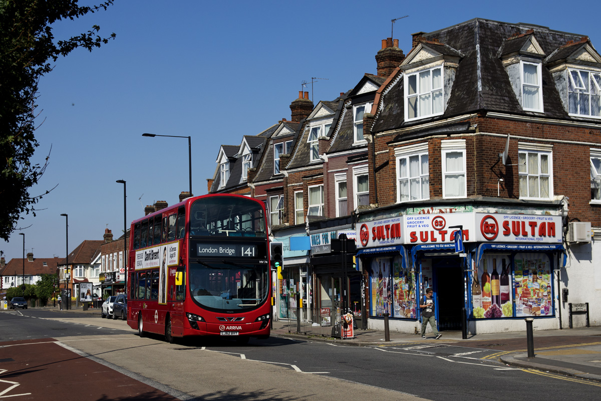 Volvo B5LH / Wright Eclipse Gemini 2 Hybrid #HV74