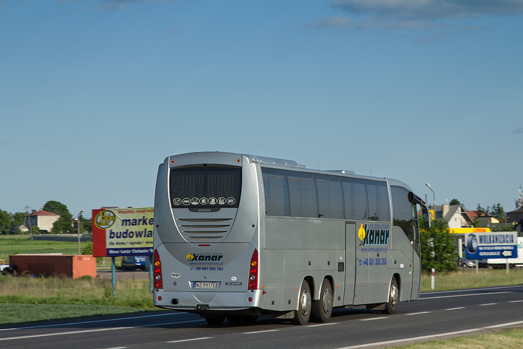 Scania K124EB 6x2*4 NI 420 / Irizar New Century 13,7.37 #WZ 9417E