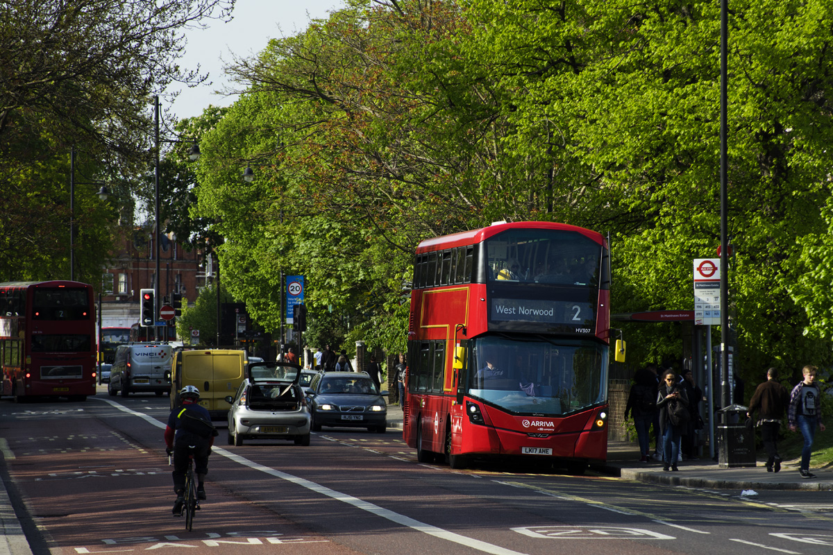 Volvo B5LH / Wright Eclipse Gemini 3 Hybrid #HV307