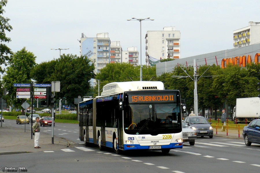 MAN NG313 Lion`s City G CNG #2206