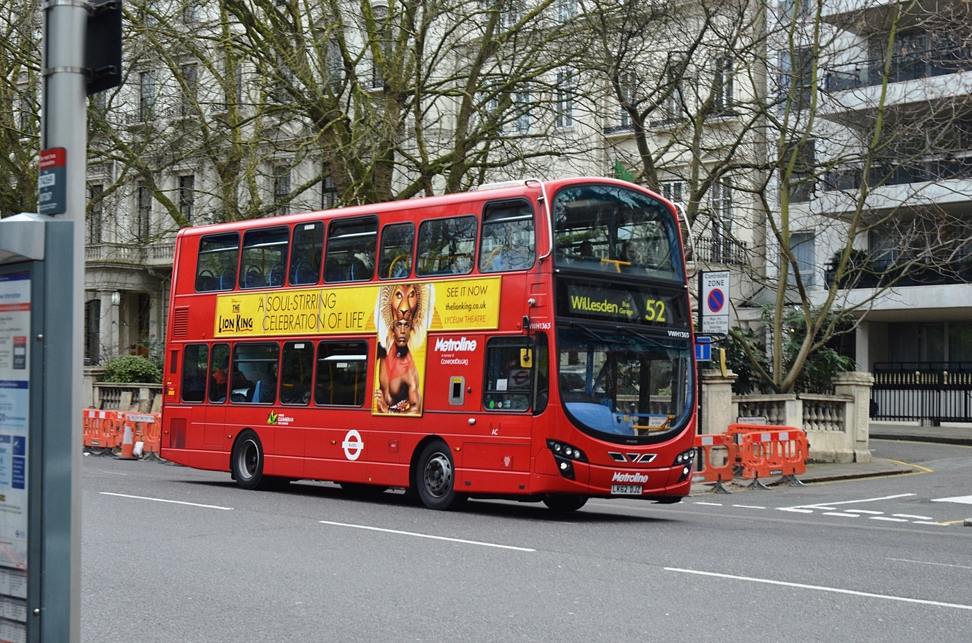 Volvo B5LH / Wright Eclipse Gemini 2 Hybrid #VWH1363