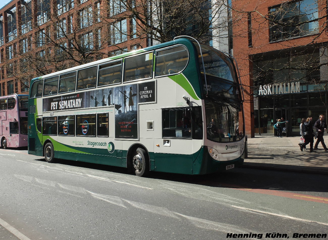 Alexander Dennis Enviro 400 Hybrid #12021