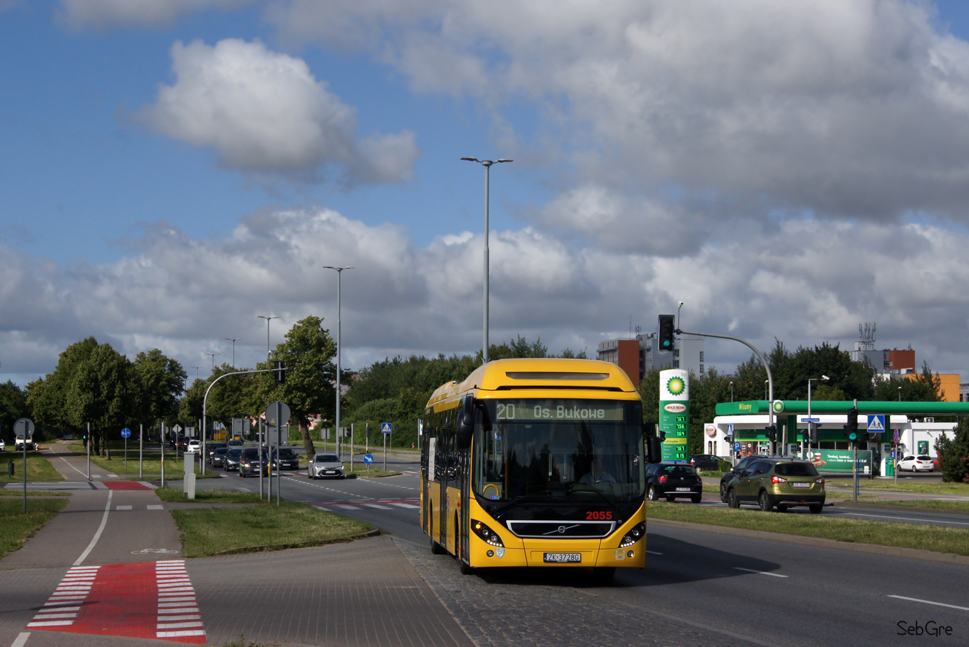 Volvo 7900 Hybrid 12,1m #2055