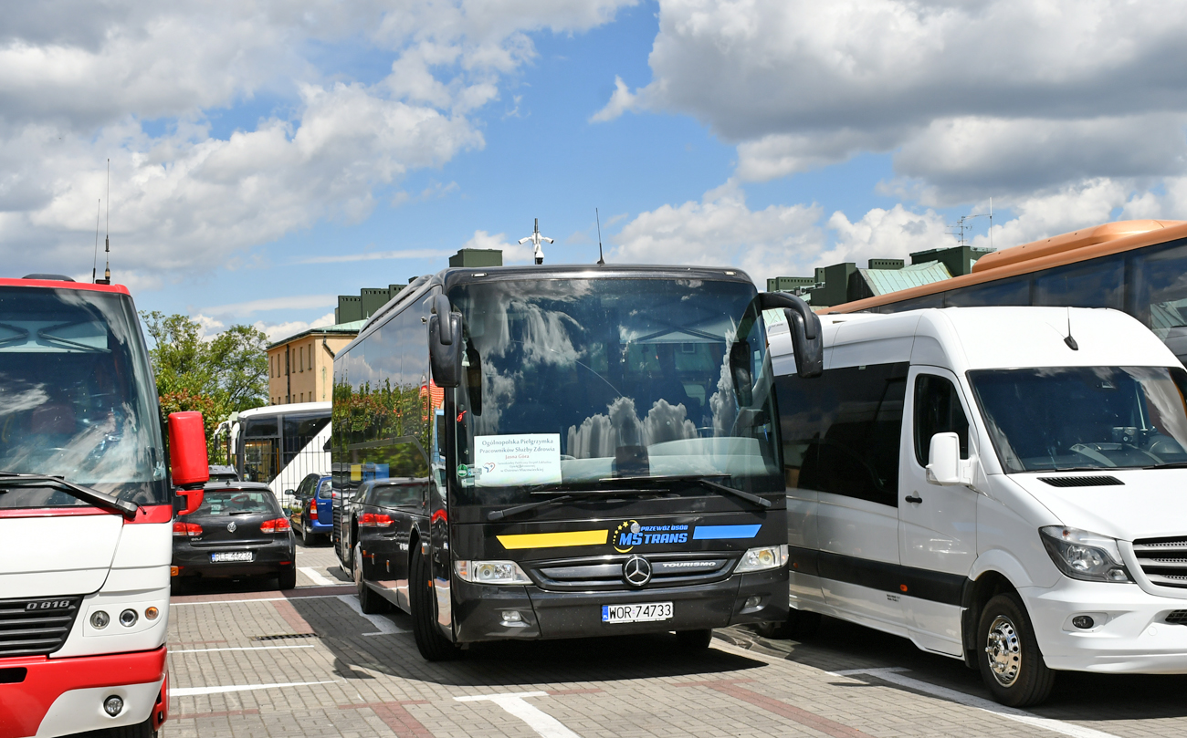 Mercedes-Benz Tourismo K #WOR 74733