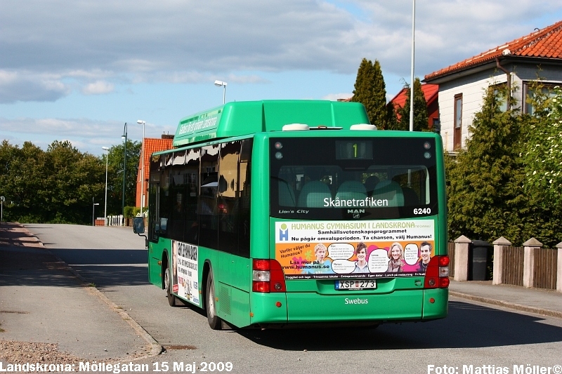 MAN NL243 Lion`s City M CNG #6240