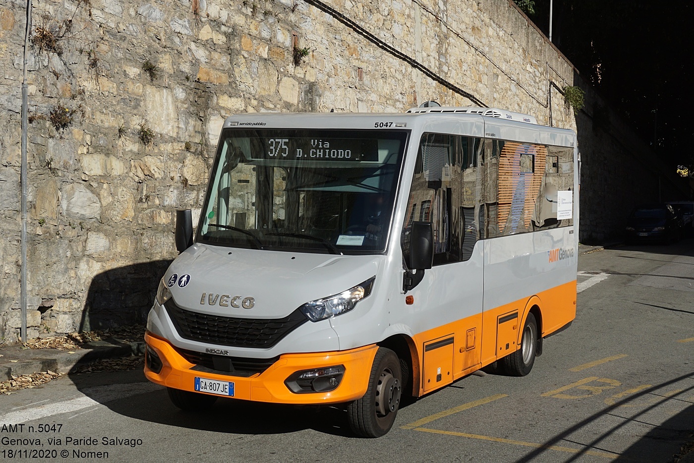 Iveco Daily 70C17 / Indcar Mobi City L7 #5047