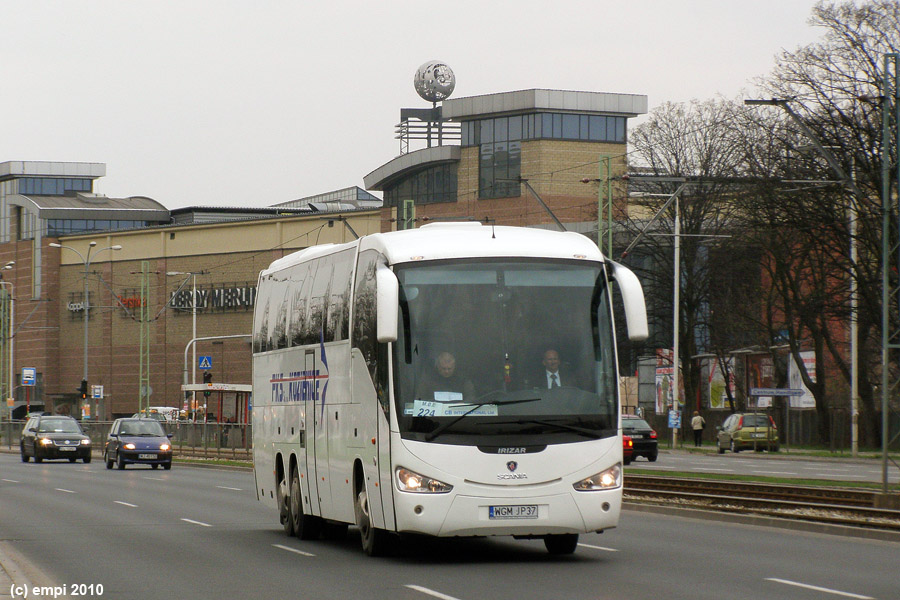 Scania Irizar New Century 6x2 #WGM JP37