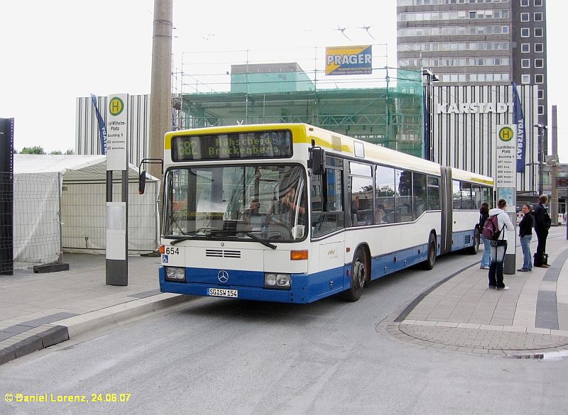 Mercedes O405GN2 #654