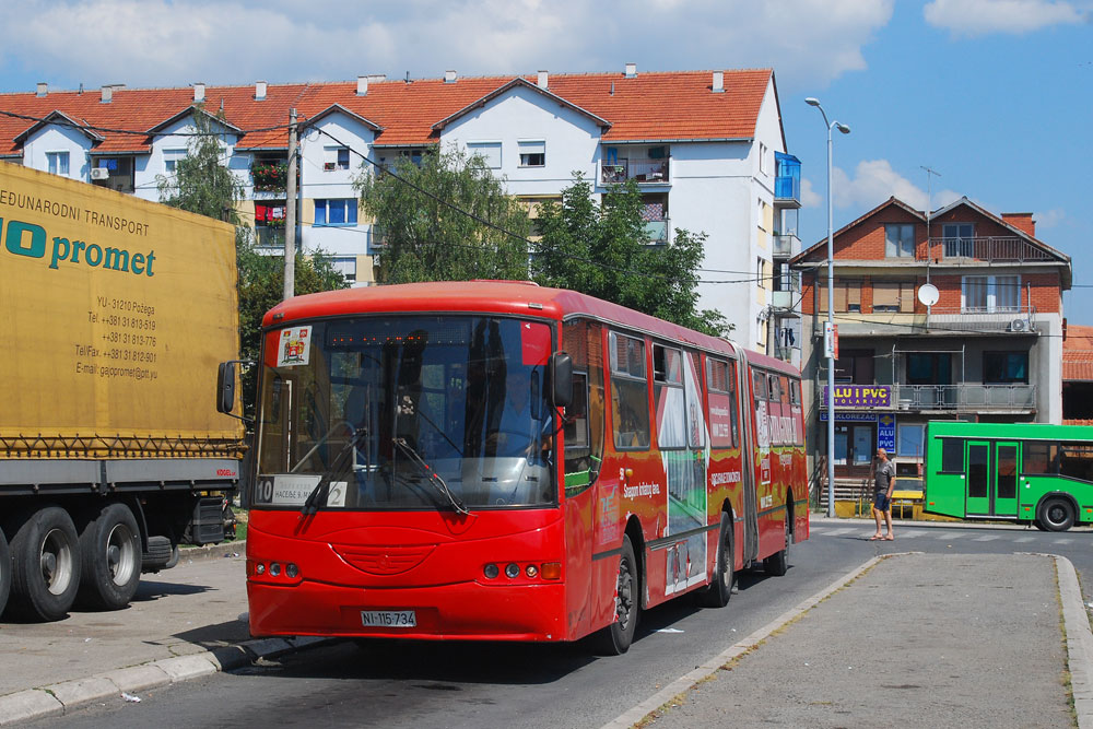 Ikarus-Zemun IK160 #NI 115-734