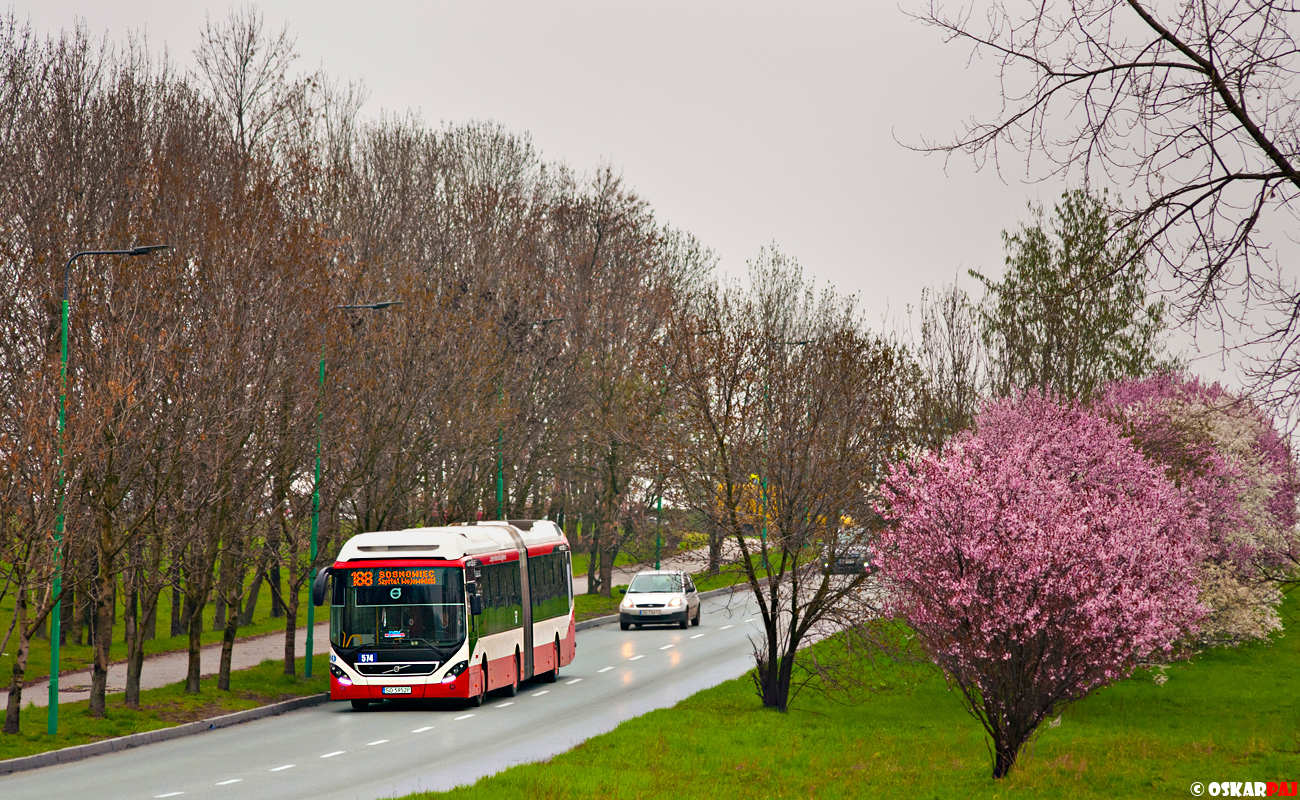 Volvo 7900A Hybrid #574