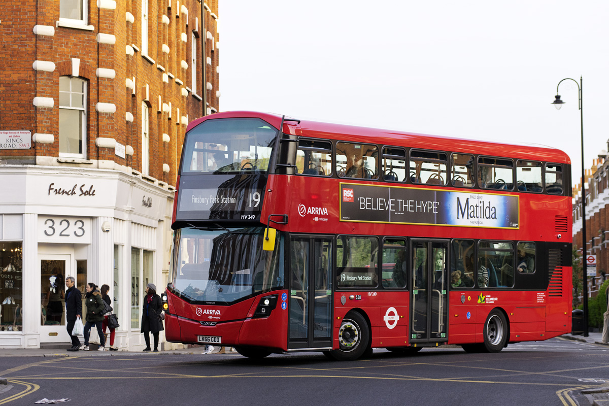 Volvo B5LH / Wright Eclipse Gemini 3 Hybrid #HV249