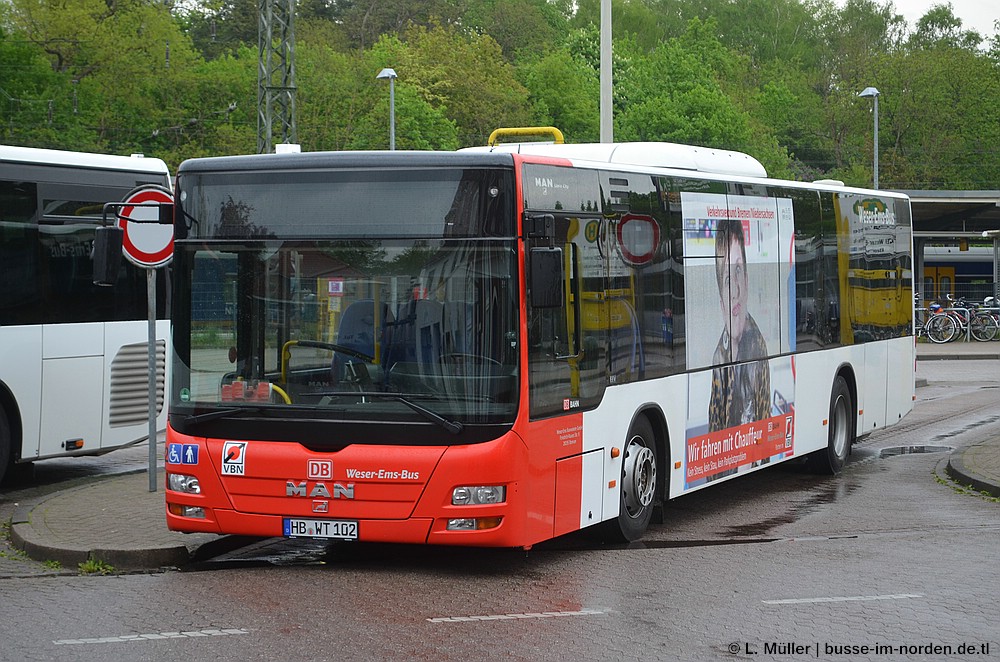 MAN NÜ323 Lion`s City Ü #102