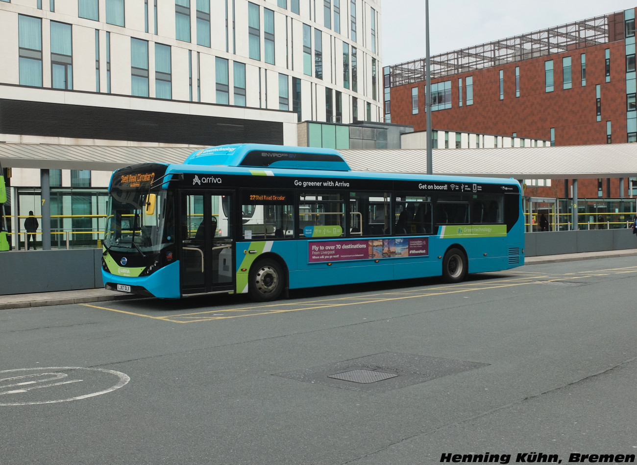 BYD D9UR / Alexander Dennis Enviro 200 MMC EV 12m #7000