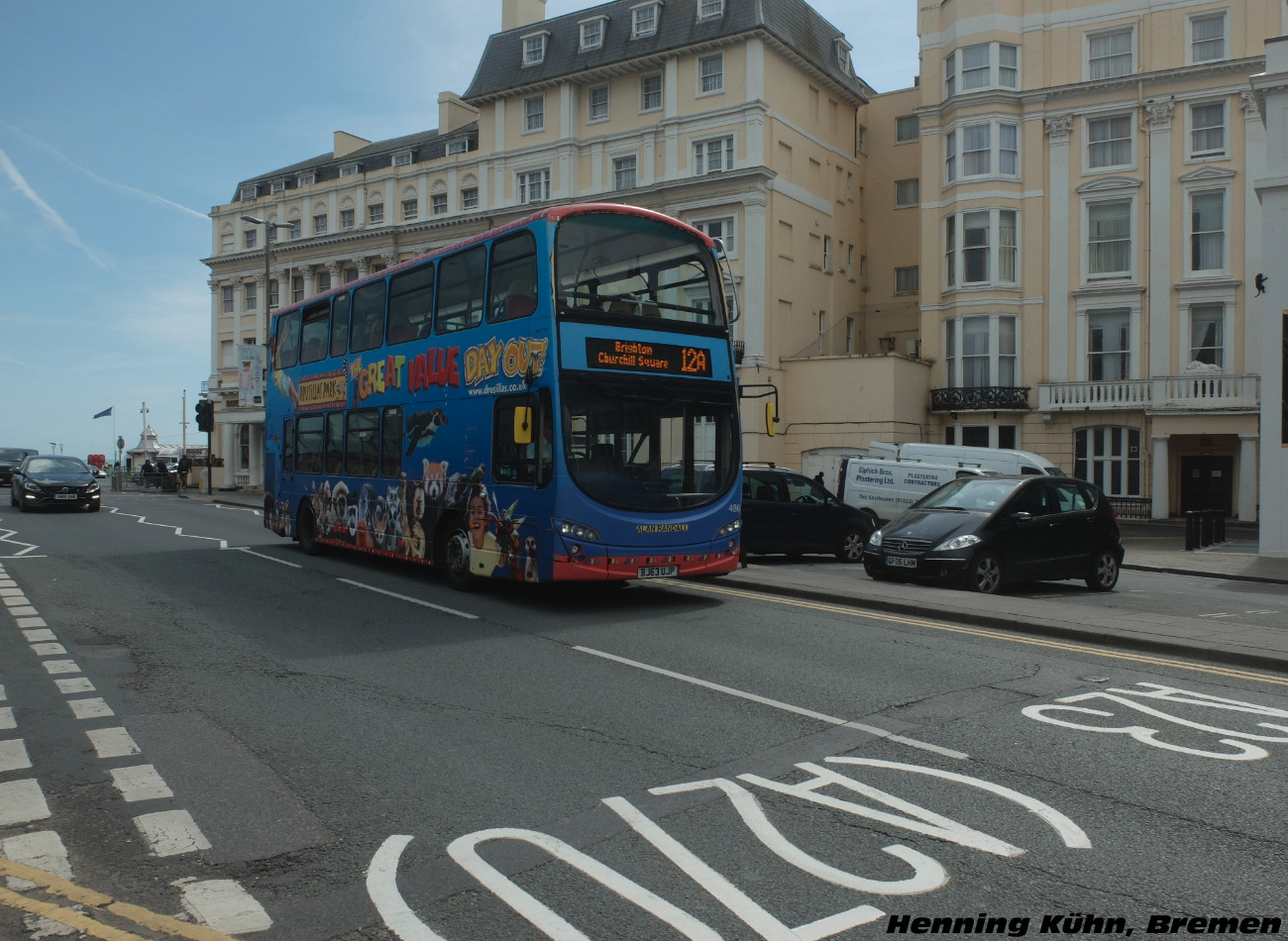 Volvo B9TL / Wright Eclipse Gemini 2 #486