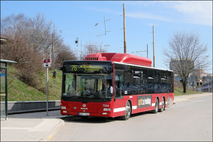 MAN NL313-13,7 Lion's City C CNG #7504