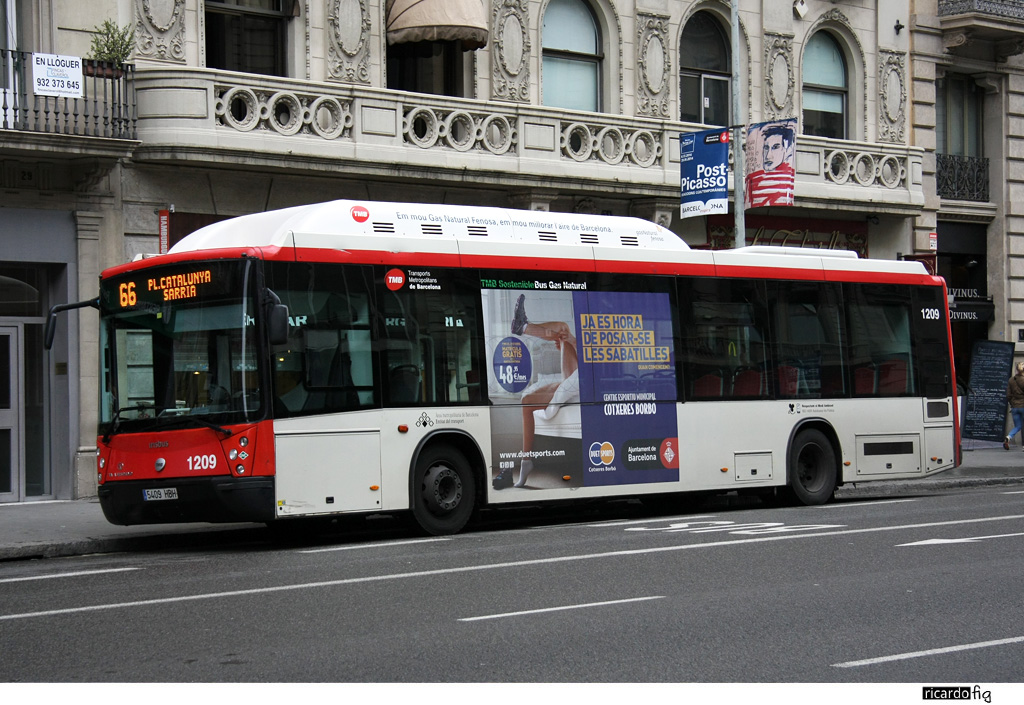 Irisbus Citelis 12 GNC / Tata Hispano Habit #1209