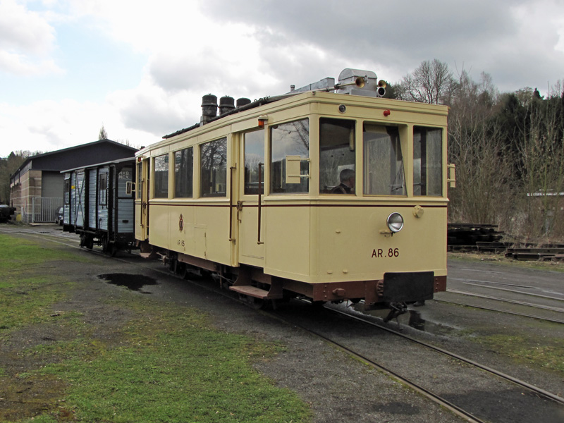 Autorail - SNCV Brabant #AR 86