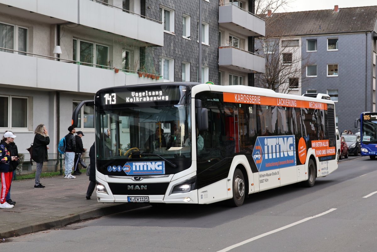 MAN NL330 Lion`s City 12 EfficientHybrid #K-EW 1121