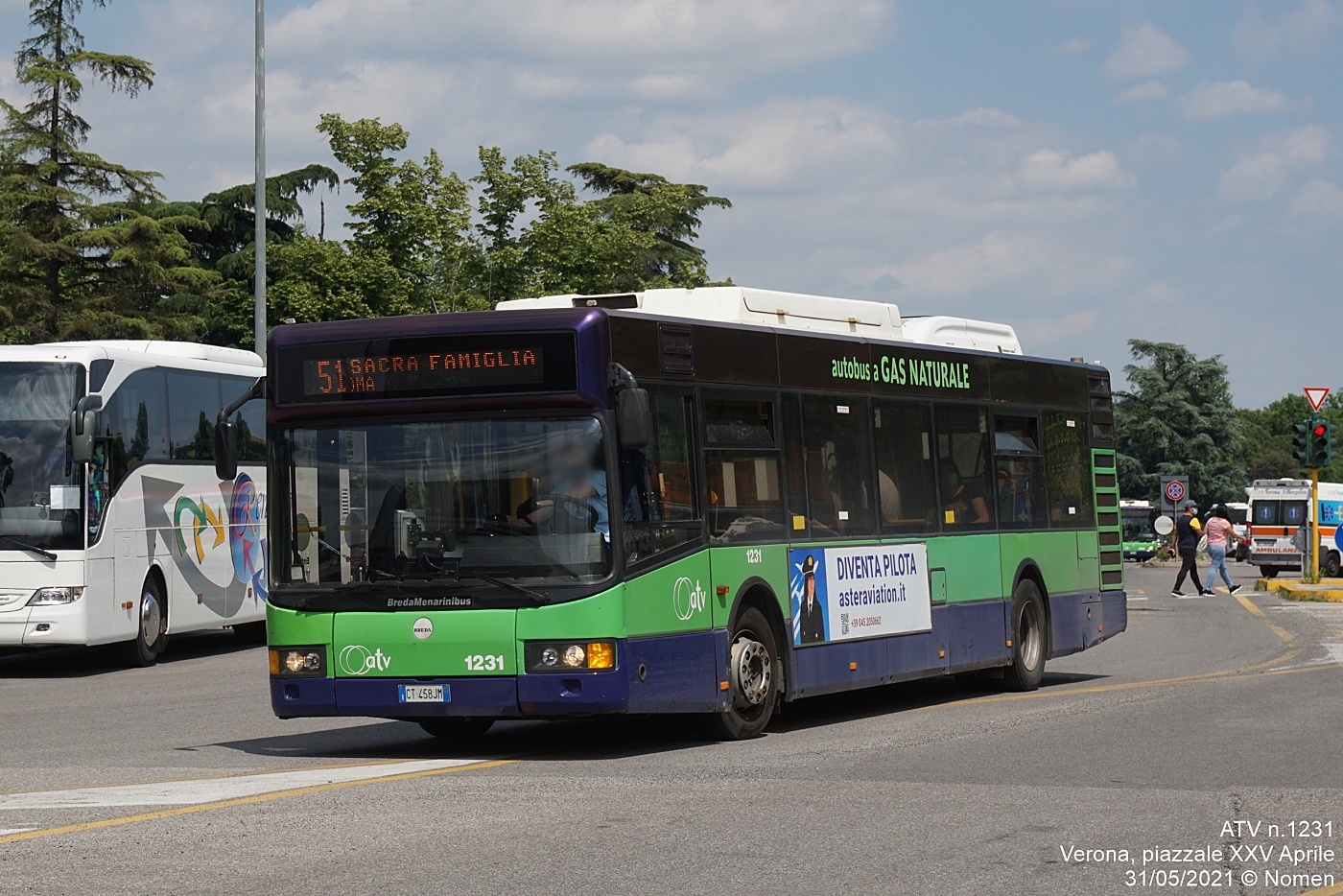 BredaMenarinibus M240LU CNG #1231