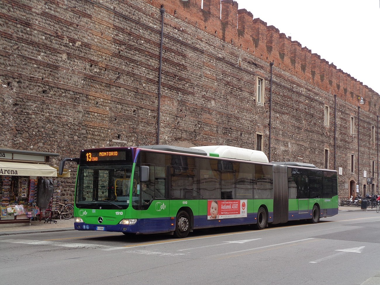 Mercedes-Benz O530G CNG #1910