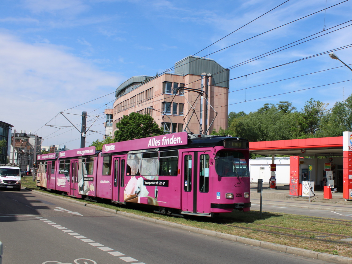 Duewag GT8N Typ Freiburg #226