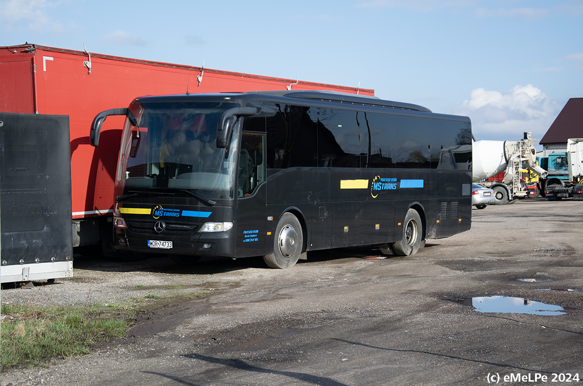 Mercedes-Benz Tourismo K #WOR 74733