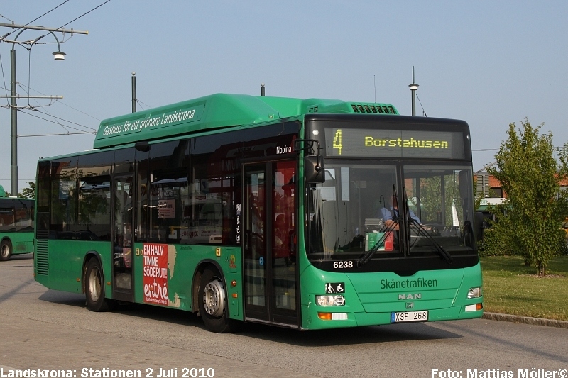 MAN NL243 Lion`s City M CNG #6238