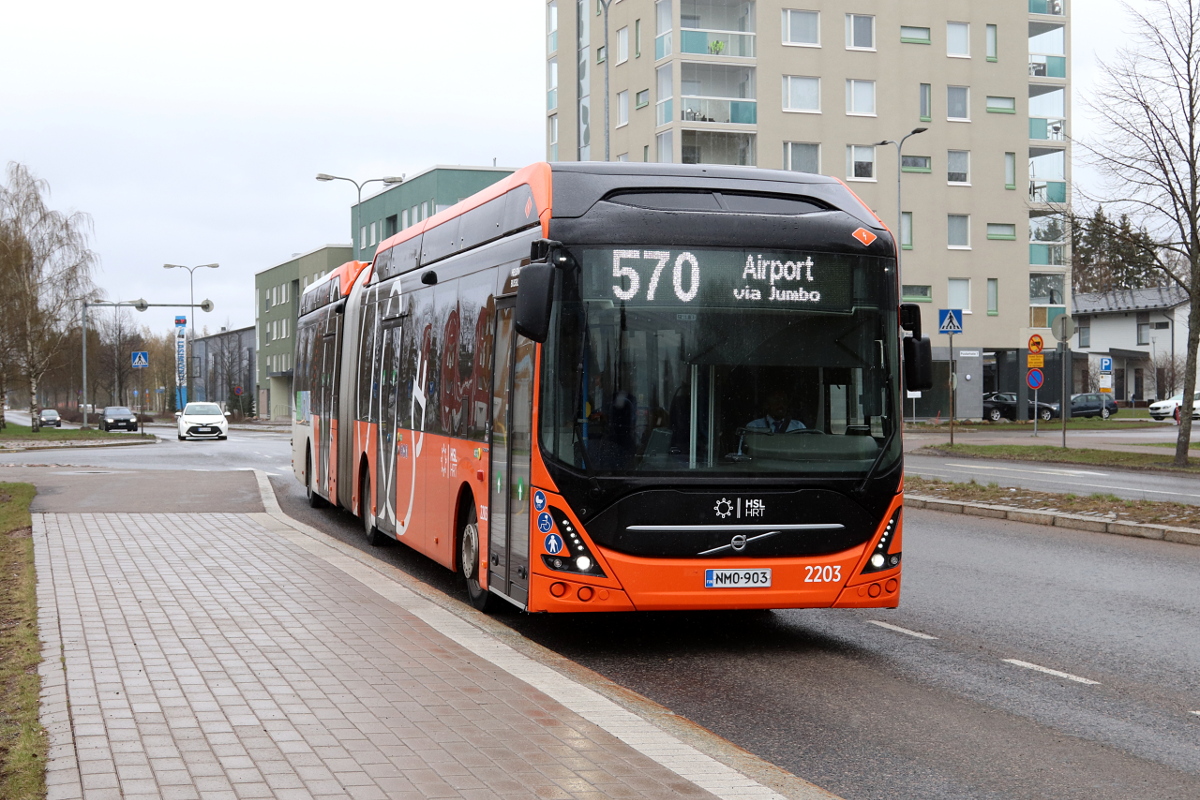 Volvo 7900A Electric 18,6m #2203