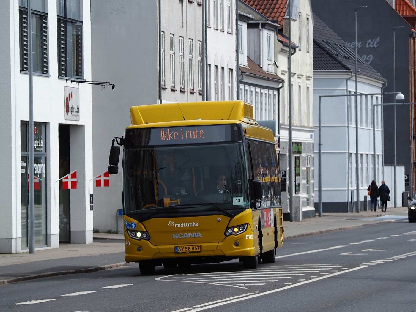 Scania CK280UB 4x2 LB CNG #8780