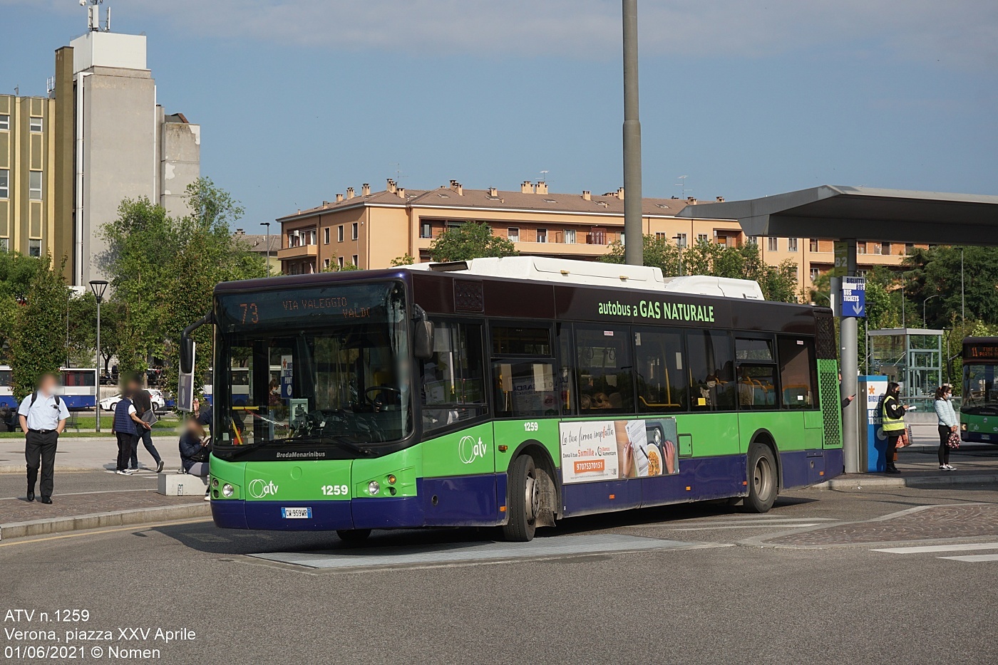 BredaMenarinibus M240LU Avancity CNG #1259