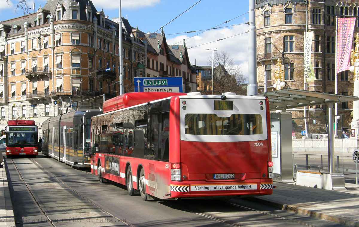 MAN NL313-13,7 Lion`s City C CNG #7504