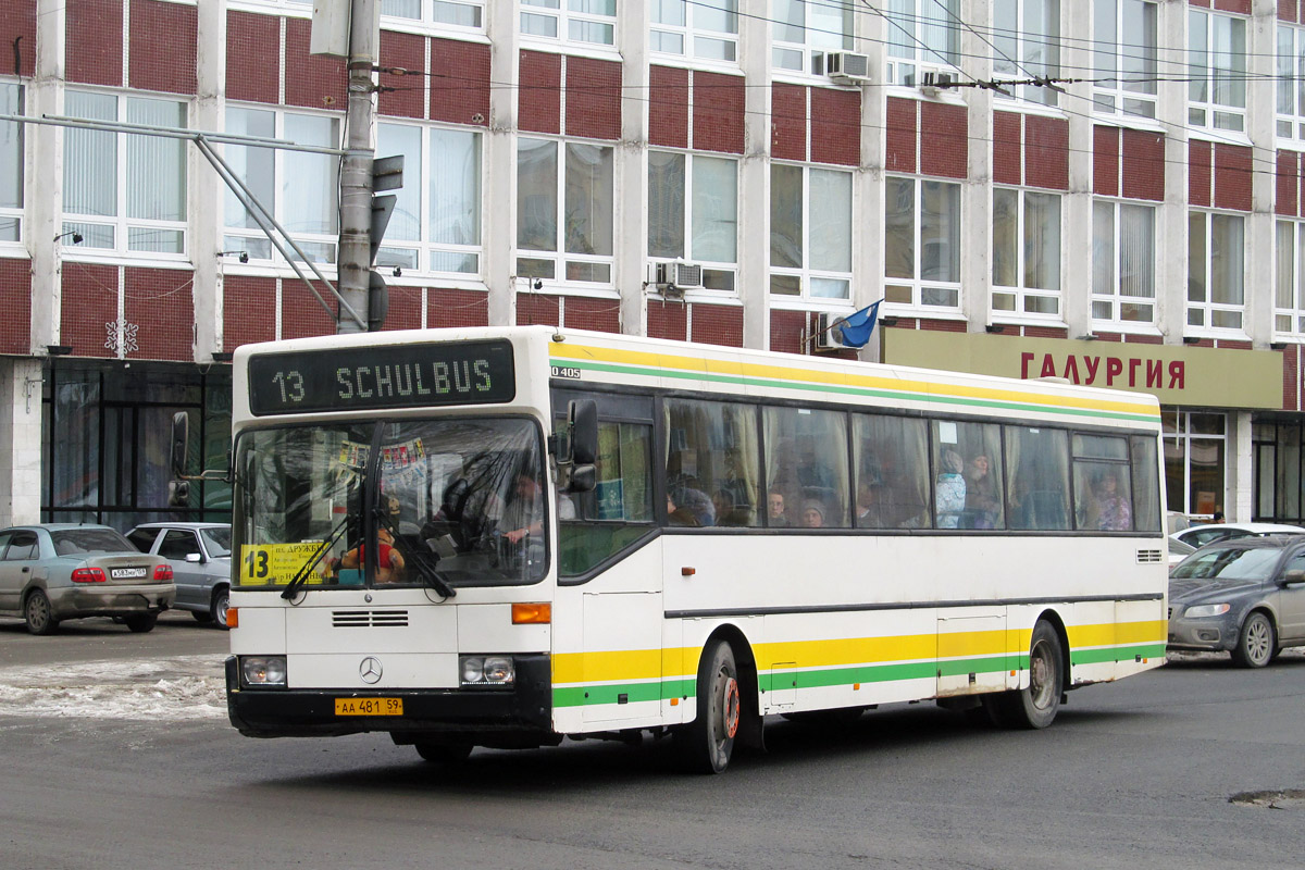 Mercedes-Benz O405 #АА 481 59