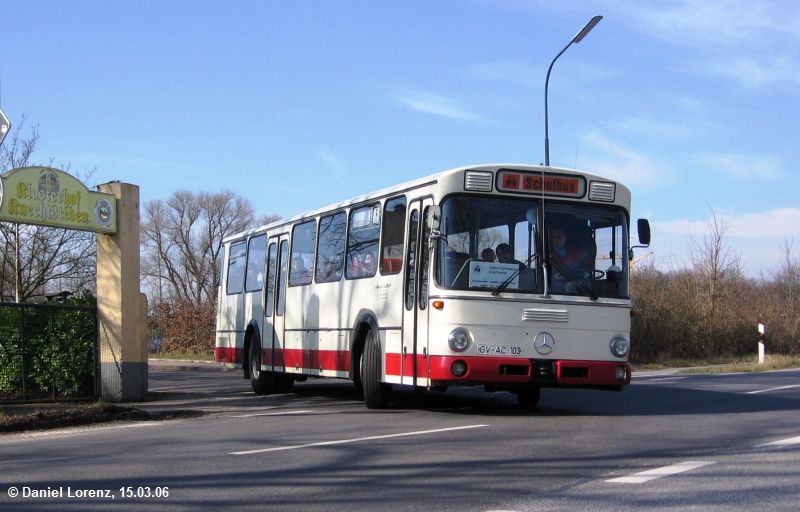 Mercedes O307 #GV-AC 103