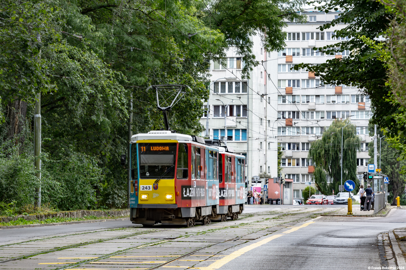 Tatra T6A2D #243